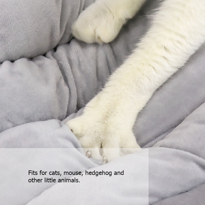 Tempat tidur kucing hangat kantong tidur hewan peliharaan sarang rumah kucing indah untuk anjing kecil tas tikar gua kucing tempat tidur - Product Image 5
