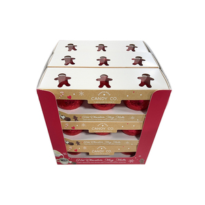 Tùy Chỉnh Meg Tan Chảy Bộ Ba Ca Cao Bom Rắn Sữa Sô Cô La Quả Bóng Trong Lá Màu Đỏ Cá Nhân Hộp Thiết Lập Cho Quà Tặng - Product Image 1