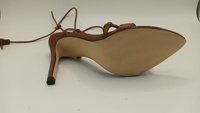 Sandales d'été sexy à talons aiguilles très hauts et bout pointu, style sangle serpent, pour l'extérieur, inspirées de l'Initiative Ceinture et Route