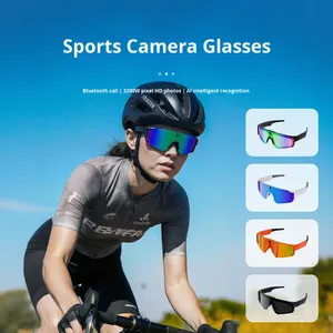 Akıllı Kamera Gözlükleri Açık Hava Bisiklet Gözlükleri 800w HD Kamera Titreşim Önleyici Yapay Zeka Görüntü Tanıma Özellikli Arama Özellikli Ultra Dayanıklı PC - Product Image 6