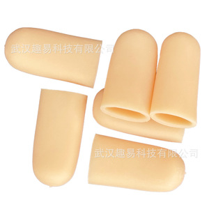Protections pour les orteils en gel, couleur chair, lot de 6, soin des pieds pour la protection contre la sécheresse - Product Image 2