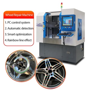 Máquina <span class=keywords><strong>de</strong></span> Reparación <span class=keywords><strong>de</strong></span> <span class=keywords><strong>Llantas</strong></span> <span class=keywords><strong>de</strong></span> Aleación con Torno CNC <span class=keywords><strong>de</strong></span> Corte Vertical <span class=keywords><strong>de</strong></span> Diamante, Modelo DCM35P-2, en Oferta - Product Image 2