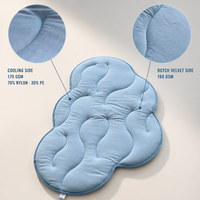 Tapis rafraîchissant à motif nuage multi-tailles, auto-refroidissant, pour toutes les saisons - Vente chaude
