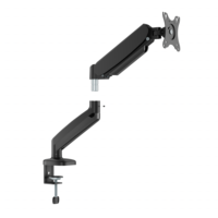 Support d'écran LCD réglable à bras unique de haute qualité pour bureau, support de moniteur à bras unique, support d'écran
