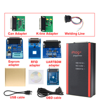 Updated V87 Iprog+ Key Programmer for ECU+IMMO+EEPROM+Airbag Reset to 2019 Cars Iprog Pro Replace Tango/Carprog/Digiprog3