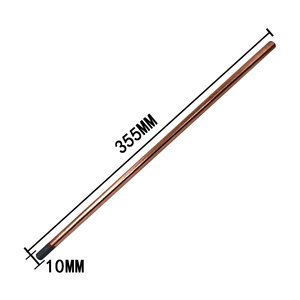 銅コーティングされた尖ったアーク空気ガウジング炭素銅コーティングされた尖ったアーク空気ガウジング炭素電極ロッド10*355mm - Product Image 3