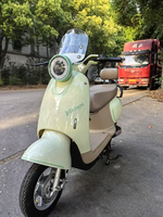Motor Listrik Brushless 800W 60V Siap Kirim Streetbike 61-80km/jam Tahan Air Sepeda Motor Listrik Dewasa Moped Skuter