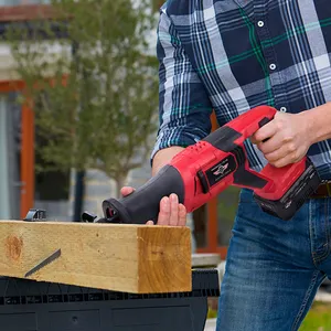 High Performance 20V Cordless Metal Reciprocating Saws With Blades