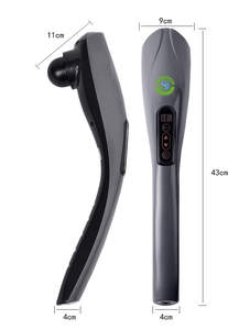 Palo de masaje de delfín portátil <span class=keywords><strong>2025</strong></span>, superventas, martillo de masaje corporal de mano para cuello, hombro, pistola de masaje, vibración eléctrica - Product Image 3