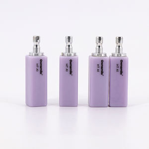 โรงงาน Ownsmile ขายส่งราคาโรงงาน วัสดุเซรามิกแก้วสำหรับงานทันตกรรม B40 LT HT สำหรับระบบกัดเซาะ วัสดุเซรามิกแก้วลิเธียมไดซิลิเกตสำหรับงานทันตกรรม - Product Image 1