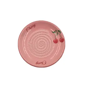 Hot Selling Wholesale Ceramic Mini Grater Plate for Garlic and Ginger