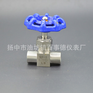 Vanne à aiguille droite à double ferrule en acier inoxydable 316 DN12mm, vente en gros d'usine (vanne de soupape) - Product Image 4