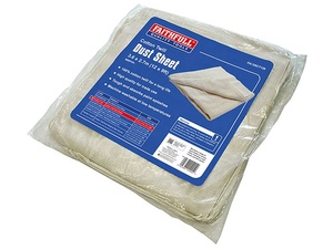 <span class=keywords><strong>Telo</strong></span> Protettivo in Tela da 8oz per Pittura - Tessuto Antiscivolo a Doppia Cucitura, Copertura Multiuso per Costruzioni, Protezione da Liquidi - Product Image 1