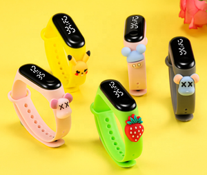 Reloj de Superhéroes para niños, pulsera de dibujos animados, LED, figuras de Navidad, digital, reloj de moda para estudiantes - Product Image 3