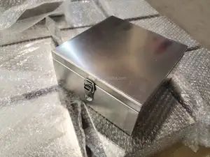 Stainless Steel SS 304 400*300*210mm IP65 Electric Metal Box Stainless Steel Distribution Box