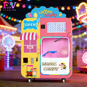 Máquina Expendedora de Algodón de Azúcar Automática Versatile Resort FunVending, Compacta, Fácil de Guardar, Control con un Clic, Alto Margen de Ganancia - Product Image 1