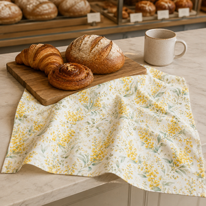 Commercial Printed Tea <b>Towel</b> Cotton <b>Kitchen</b> <b>Towel</b> for Hotel Cafe and Catering Procurement Bulk Supplier - Product Image 1