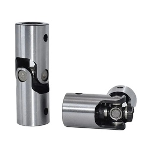 Eje de cardán de junta universal ajustable para minicamiones y excavadoras Acero mecanizado CNC y latón Tamaños simples o dobles - Product Image 1