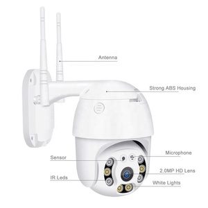 Jortan 2MP 3MP V380 Yoosee <strong>8</strong> Light <strong>Wireless</strong> CCTV IP PTZ Auto Tracking Monitor Yoosee ICSee Outdoor WiFi Security Camera - Product Image 1