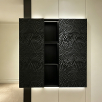 Panel Decorativo 3D con Textura Grabada CNC, Personalización de Fábrica, para Pared de Recepción de Hotel