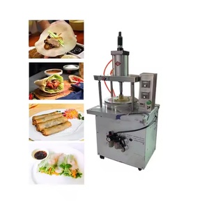 Máquina Automática para Hacer Panqueques ROTI con Motor, Acero Inoxidable 304, Multifuncional para Envoltorios de Rollitos Primavera y Pato Asado - Product Image 6