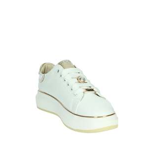 Zapatillas Keys Donna K-10503 Bianco Oro Canvas, Zapatos de Moda - Product Image 5