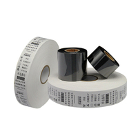 Rouleau d'étiquettes en taffetas de nylon, vente chaude, 10 mm, 15 mm, 20 mm, 25 mm, 30 mm, 35 mm, 40 mm, 45 mm, 50 mm, nylon poly taffetas
