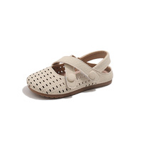 Sandales pour filles Printemps/Été 2026 Nouveau style Mode Chaussures de princesse ajourées respirantes avec trous Sandales pour enfants