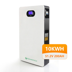 Wall-<b>Mounted</b> Split Solar <b>Battery</b> 10KWh 48V 100Ah IP65 CAN Hybrid Grid Home Energy Storage for High Quality - Product Image 1