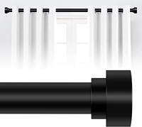 Tringle à rideau romaine réglable en gros avec supports, accessoires de tringle à rideau extensible pour fenêtre