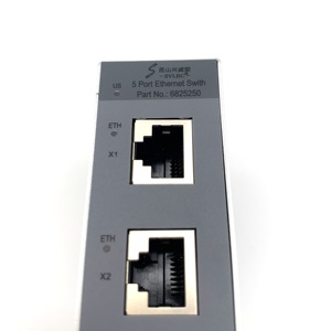 bibo SVLEC Industrial Ethernet <b>Switches</b> with 4 <b>POE</b> Ports IP20 Aluminum Construction RJ45 Entries Optical - Product Image 5
