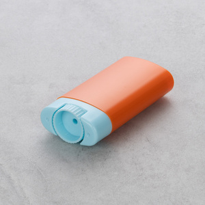 15G 30G Rỗng Sun Stick Chai Hình Bầu Dục Phẳng Ống Nhựa Cho Tóc Sáp Rắn Kem Lip Balm Twist-up <span class=keywords><strong>Container</strong></span> Khử Mùi Bao Bì - Product Image 6