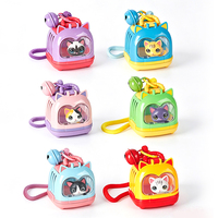 Nouvelle Boîte Mystère Mignonne de Figurines de Chat Assorties, Porte-clés Jouet pour Enfants, Cadeau d'Anniversaire, Décoration de Bureau