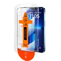 Kit de Instalación de Protector de Pantalla de Vidrio Templado Sin Polvo para iPhone 14 15 16 Pro Max, Protector de Pantalla Magic John de Vidrio Templado