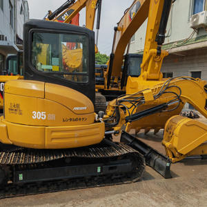 Excavatrice utilisée par conception compacte de CAT 305SR mini 5 tonnes Caterpillar 305SR d'occasion pour le travail d'espace étroit - Product Image 2