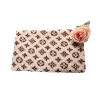 Imprimé numérique personnalisé coupe-vent lourd doux fausse fourrure Sherpa tissu polaire