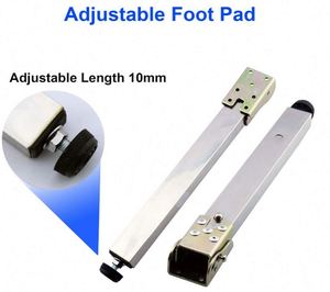 Modern Metal Folding <b>Adjustable</b> Iron <b>Table</b> <b>Legs</b> for Bedroom Home Office Dining Kitchen Hotel Outdoor Living Room Furniture - Product Image 4