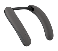 Enceinte Bluetooth Portable Sans Fil Tour de Cou, Son Surround Portable avec Lecteur MP3