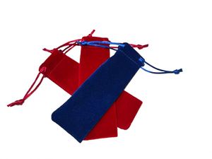 Custom <b>White</b> Velvet Dust Packaging Pouch Small Drawstring Jewelry <b>Bags</b> - Product Image 5