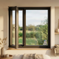 Ventana Abatible y Giratoria de Aluminio PNEJOY, Doble Acristalamiento, Rotura Térmica, Apertura Interior, Ventana Abatible de Ahorro Energético para Casa