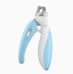 Cortauñas y Lima Eléctrica para Mascotas Aiwo Personalizada de Acero Inoxidable con LED para Perros y Gatos, Cuchilla de Media Luna - Product Image 2