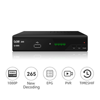 Junuo Meilleure vente Dvb T2 décodeur 1080p Dvb T2 H.265 récepteur TV MPEG 4 décodeur TV pour l'italie pologne