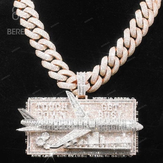 3inches Moissanite+S925