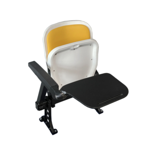 도매 열선 VIP 접이식 스타디움 좌식 의자 의자 의자 의자 의자 강의실용 필기 타블렛 뒤집기 - Product Image 4