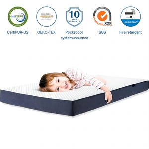 Tragbares Babybett, faltbar, <span class=keywords><strong>4</strong></span>-in-1, Beistellbett, Laufstall, Reisebett, Babybett mit Matratze - Product Image 2