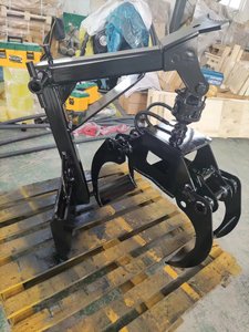130kgs <span class=keywords><strong>Log</strong></span> Grapple мини-360 Вращающийся Грейферный гидравлический Грейферный погрузчик для небольшого бороздкового управления с помощью индивидуального подключения - Product Image 4