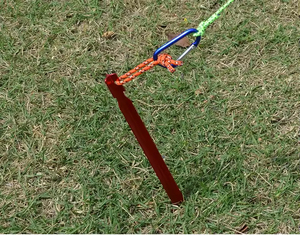Estacas de acero para tiendas de campaña de 30 cm, estacas de suelo de colores para camping y playa, de grado industrial. - Product Image 6