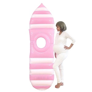 Colchón de aire de maternidad, almohada de maternidad, flotador de Surf, cama de piscina inflable, tumbona de natación para <span class=keywords><strong>embarazo</strong></span>, regalo para Baby Shower, novedad - Product Image 1