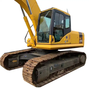 Excavadora usada Komatsu de Boutique de buena venta, equipo de engranaje de motor de refrigeración por agua de 27 toneladas, rendimiento intacto fuerte, 270-8, - Product Image 4