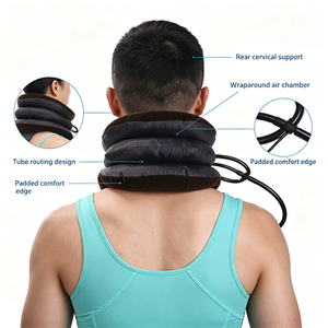 Dispositivo <span class=keywords><strong>de</strong></span> Tracción Cervical Ortopédico Inflable Portátil <span class=keywords><strong>de</strong></span> Alta Calidad, Collarín <span class=keywords><strong>de</strong></span> Soporte para el <span class=keywords><strong>Cuello</strong></span>, Estirador para Alivio del <span class=keywords><strong>Dolor</strong></span> - Product Image 2